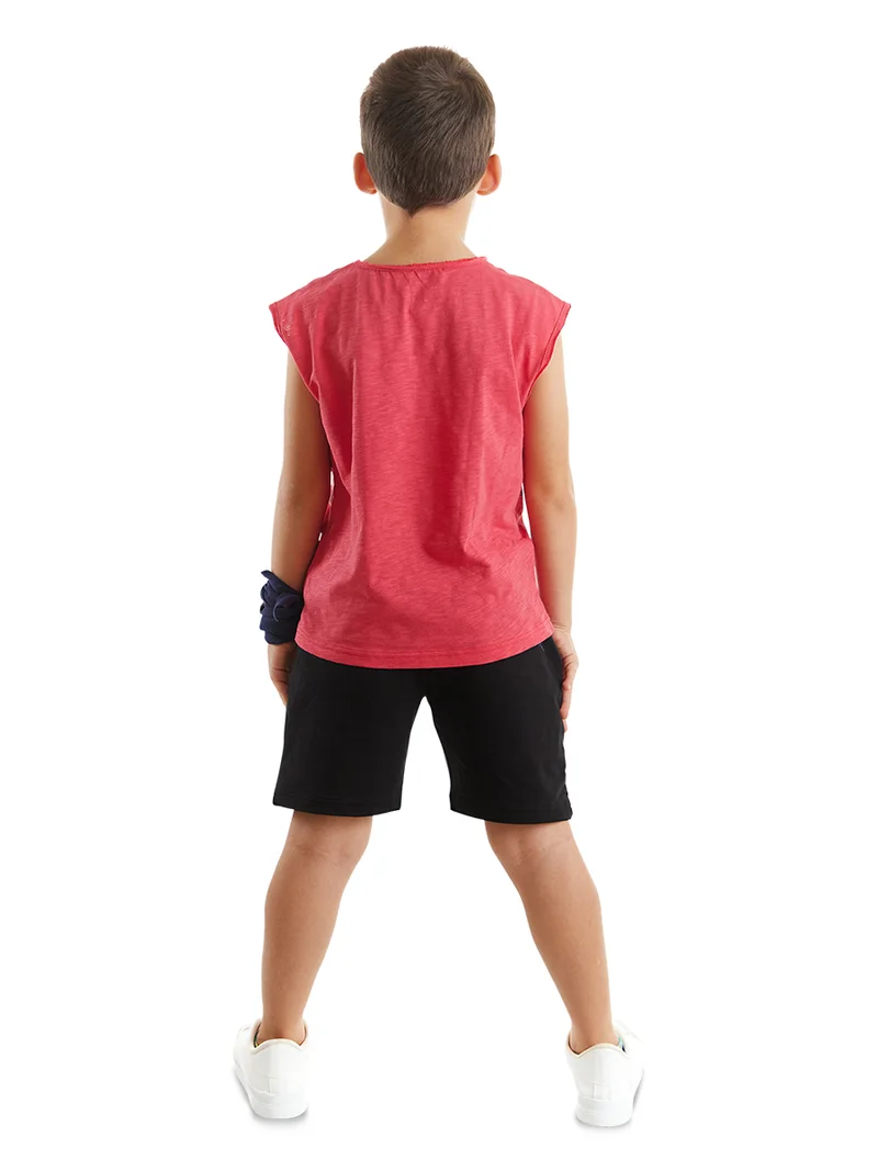MSHB&G Dino Expert Boy T-shirt&Shorts Set